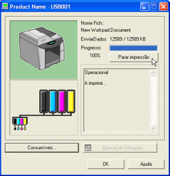 imagem do monitor do computador