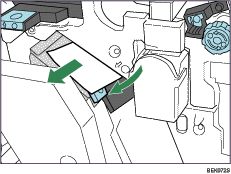 2 tray finisher illustration