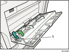 Bypass tray illustration