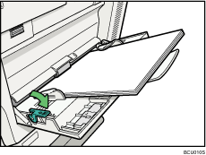 Bypass tray illustration