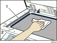 Exposure glass illustration numbered callout illustration