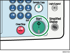 Start key illustration