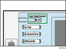 User Tools/Counter key illustration