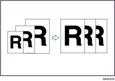 Illustration of Auto Reduce/Enlarge