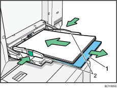 Bypass tray illustration