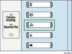 Printer key illustration