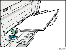 Bypass tray illustration