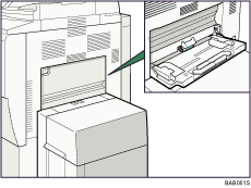 Bypass tray illustration