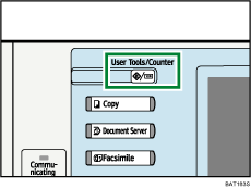 User Tools/Counter key illustration