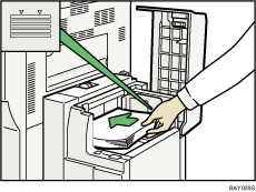 Large capacity tray illustration