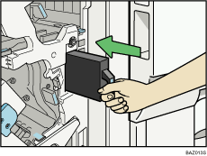 Punch waste box illustration