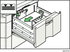 Wide large capacity tray illustration