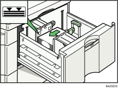 Wide large capacity tray illustration