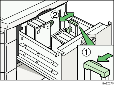 Wide large capacity tray illustration