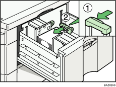 Wide large capacity tray illustration