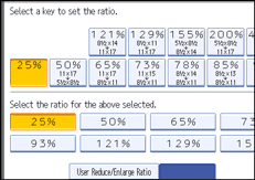 Operation panel screen illustration