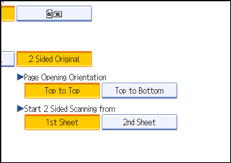 Operation panel screen illustration