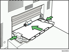 Bypass tray illustration