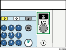 Operation switch illustration