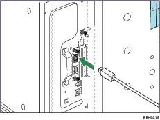 USB cable illustration