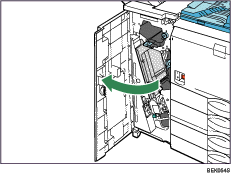 1000-sheet finisher illustration