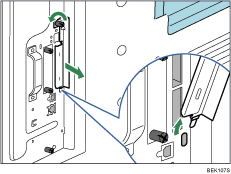 Controller board illustration