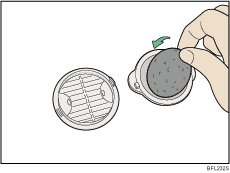 Ilustrace prachového filtru