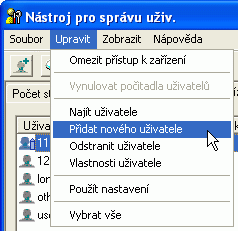 Ilustrace obrazovky aplikace