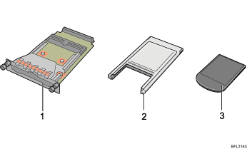 Ilustración de llamada numerada de la ilustración de la unidad de interface Bluetooth