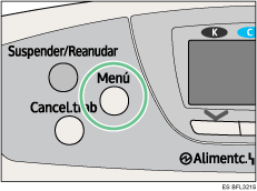 Ilustración del panel de mandos
