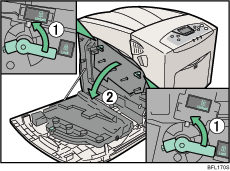 Illustration de l'imprimante