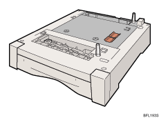 Illustration de l'unit&eacute; d'alimentation papier