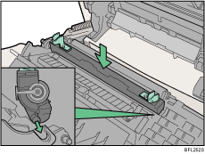 Illustration du rouleau de transfert