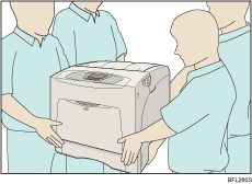 Illustration de l'imprimante