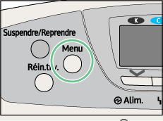 Illustration du panneau de commande