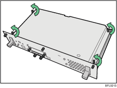 Illustrazione della scheda controller