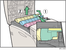 Illustrazione della stampante