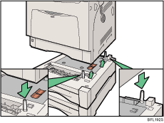 Illustrazione della stampante