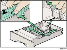 Illustrazione vassoio standard