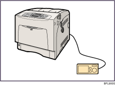 Illustrazione connessione PictBridge.