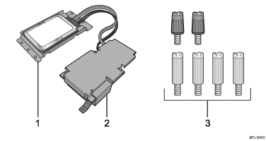 Imagem com numera&ccedil;&atilde;o da imagem da unidade de disco r&iacute;gido
