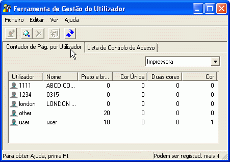 Ilustra&ccedil;&atilde;o do ecr&atilde; de aplica&ccedil;&atilde;o