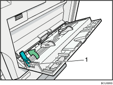 Bypass tray illustration