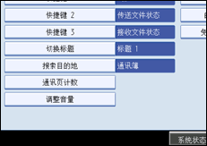 操作面板屏幕图例