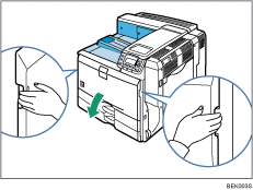 Illustration du capot avant