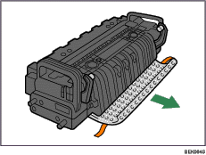 Illustration de l'unité de fusion