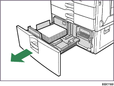 Illustration du magasin papier