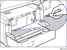 Illustration du magasin papier