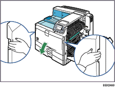 Illustration du capot avant