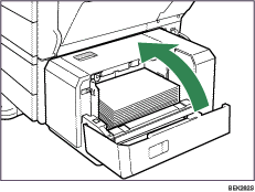 Illustration du magasin papier